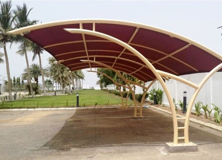 مظلات مواقف سيارات